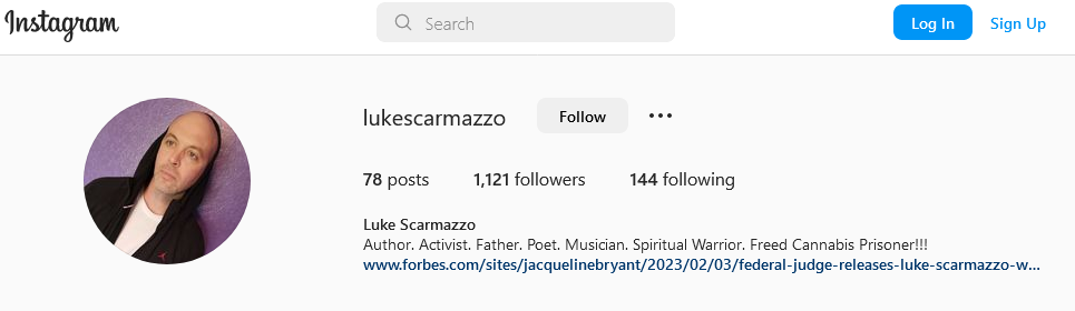 Luke Scarmazzo on Instagram