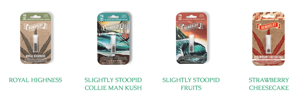 Royal Highness | Slightly Stoopid Coolie Man Kush | Slightly Stoopid Fruits | Strawberry Cheesecake | Cannabis Seeds from Humboldt Seed Co